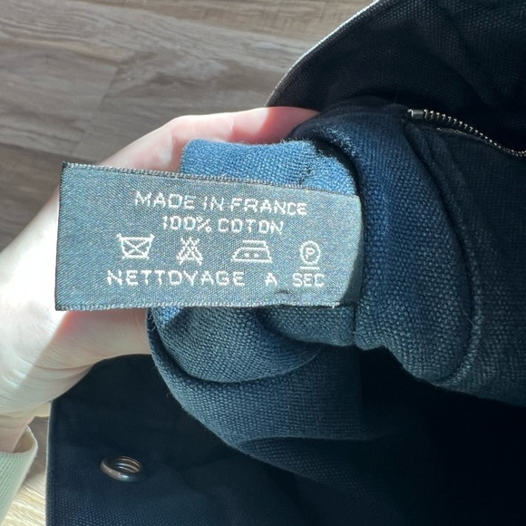 Hermes Vintage Toile Fourre Tout PM (Authentic) - Picture 3 of 8